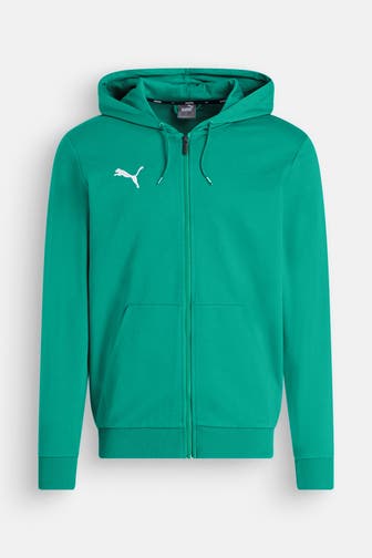 PUMA Sweatjacke 'teamGOAL' grün