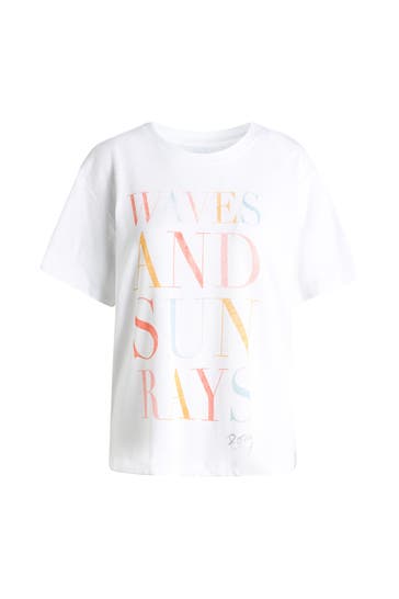ROXY T-Shirt weiß