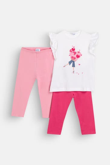MAYORAL Set: T-Shirt und Leggings