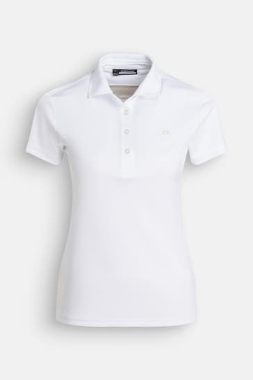 J.LINDEBERG SPORTSWEAR Funktions-Polo weiß