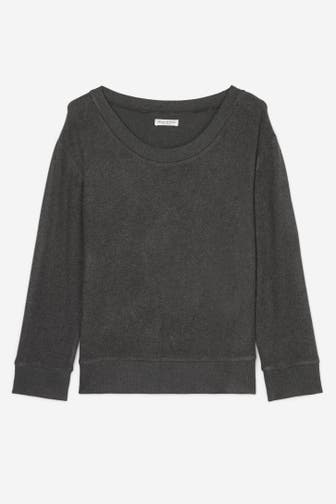 MARC O'POLO Strickshirt dunkelgrau