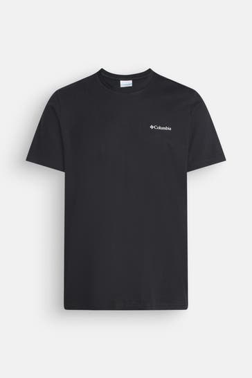 COLUMBIA T-Shirt 'Explores Canyon' schwarz