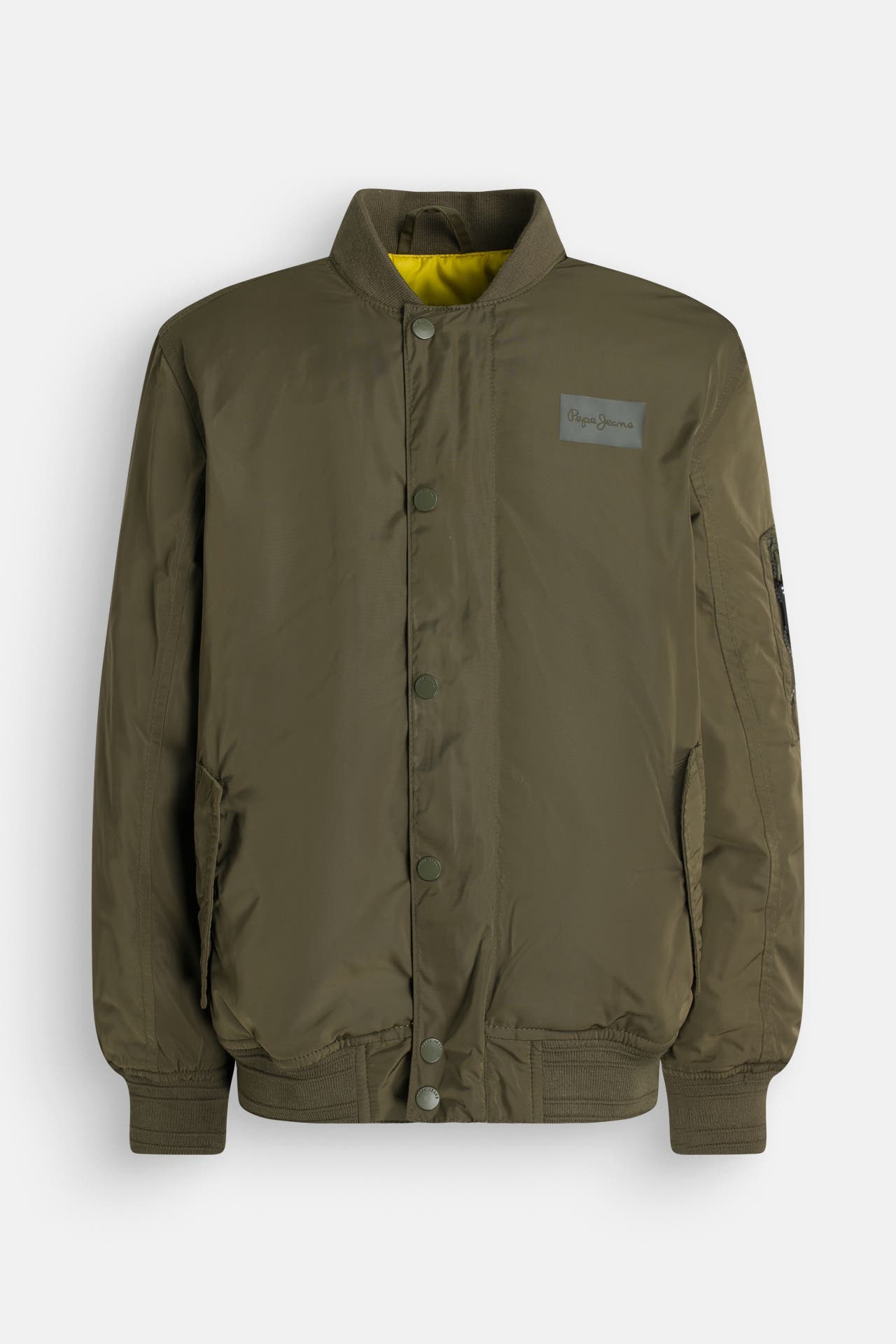 PEPE JEANS Collegejacke 'Oconnor' oliv, Bild 1