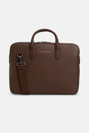 TOMMY HILFIGER Messenger braun