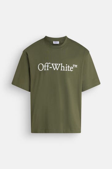 OFF-WHITE T-Shirt graugrün