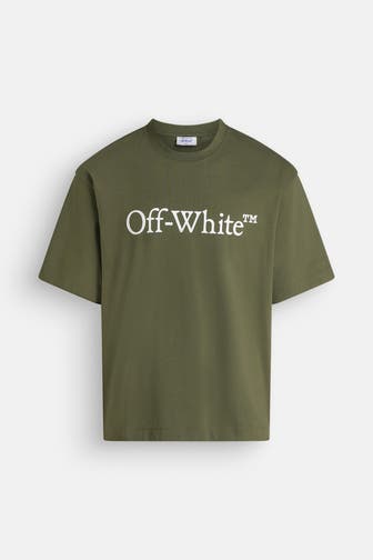 OFF-WHITE T-Shirt graugrün