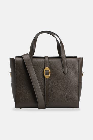 COCCINELLE - Handtasche 'Cosima' graugrün