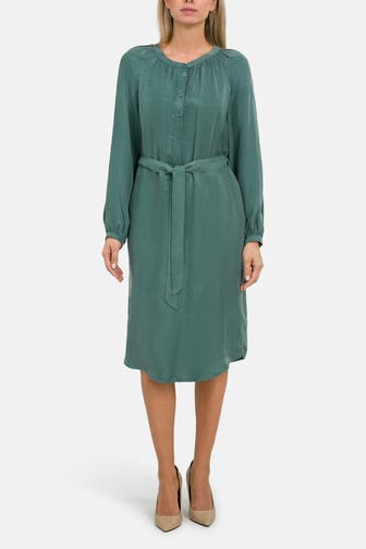 OUI Blusenkleid smaragdgrün