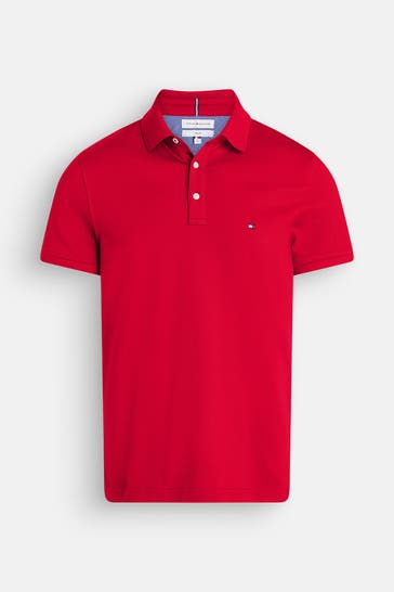 TOMMY HILFIGER Red Polo Shirt