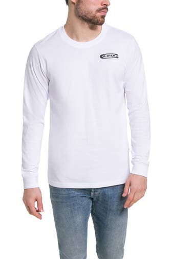 G-STAR Longsleeve weiß