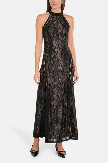 GUESS Kleid 'Sunset' schwarz