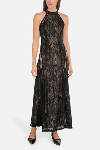 GUESS Kleid 'Sunset' schwarz