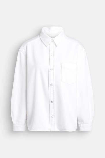 MARC O'POLO DENIM Jeansjacke weiß