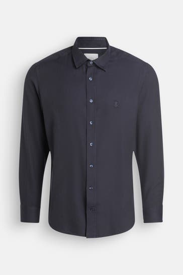 BOGNER Casual-Hemd 'Timi' dunkelblau