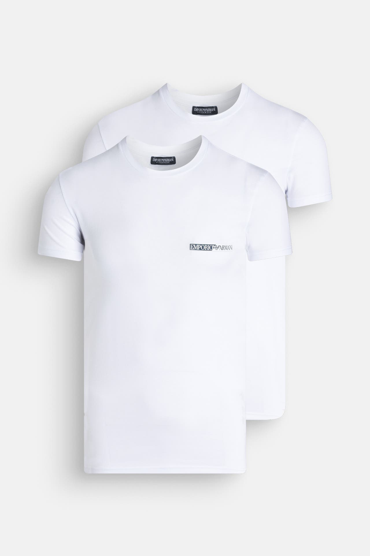 EMPORIO ARMANI 2er-Pack T-Shirt weiß, Bild 1