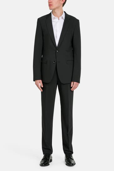 STRELLSON Anzug 'Caleb Madden' schwarz