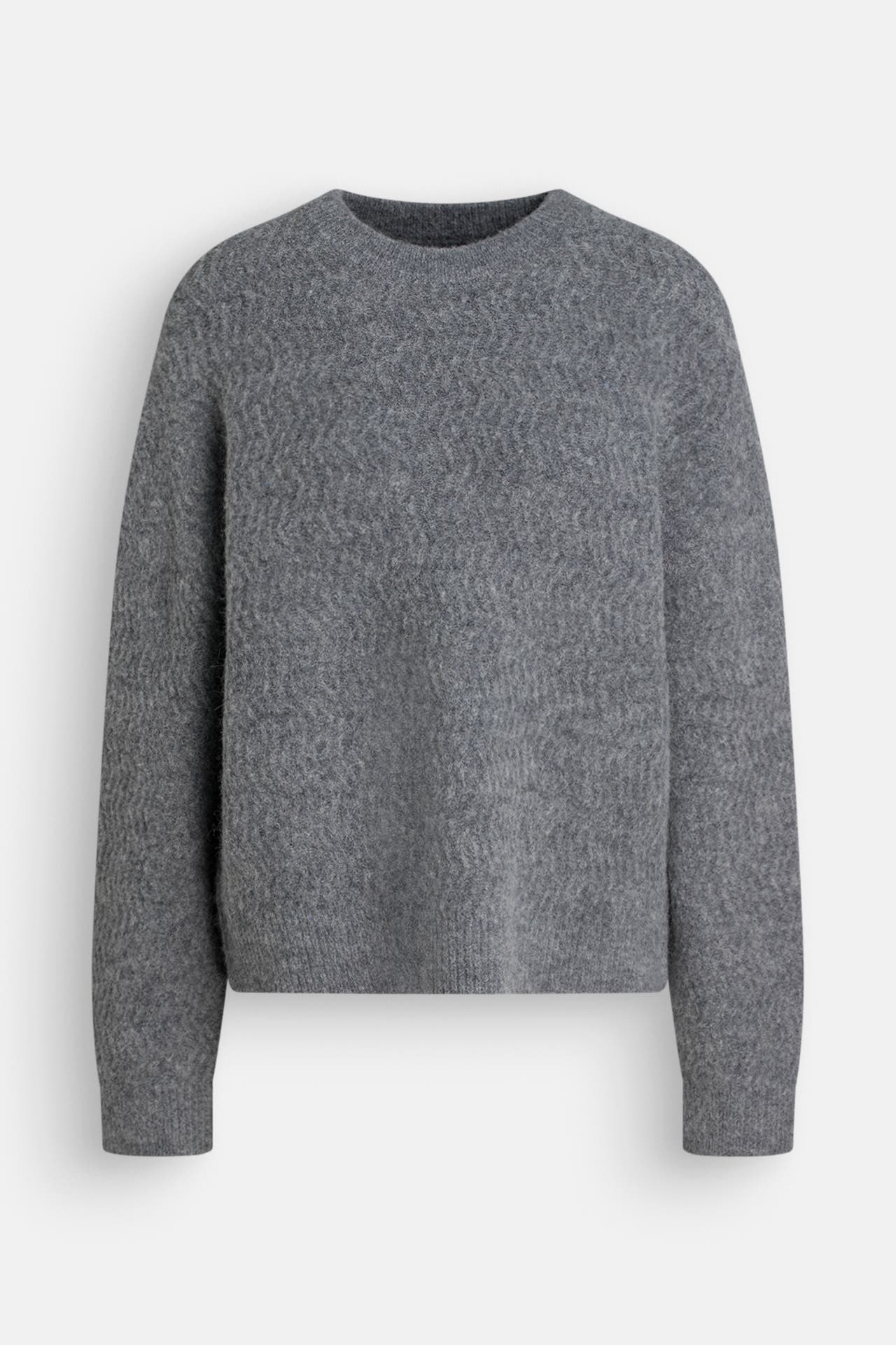 MARC O'POLO DENIM Wollmix-Pullover grau, Bild 1