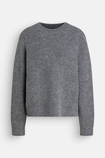 MARC O'POLO DENIM Wollmix-Pullover grau