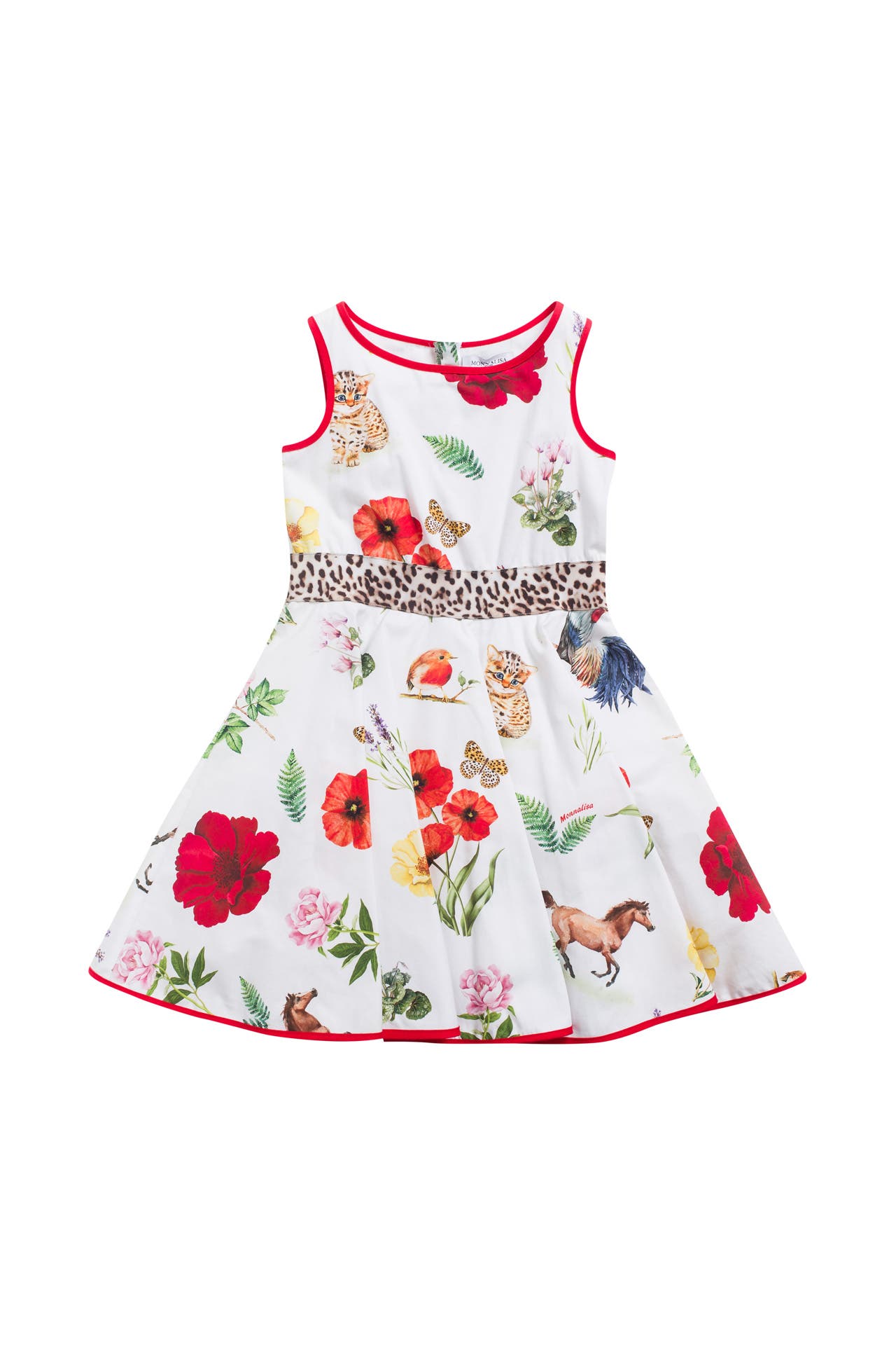 MONNALISA Kleid floral, Bild 1