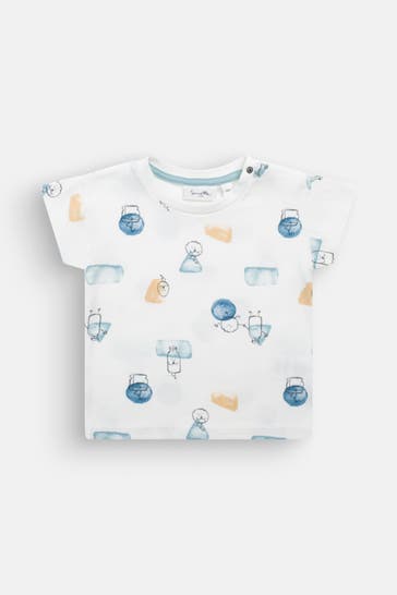 SANETTA T-Shirt gemustert