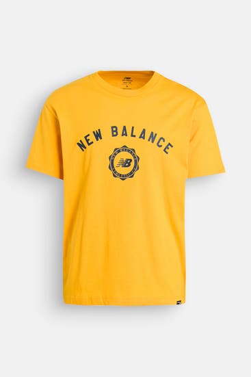 NEW BALANCE - T-Shirt gelb