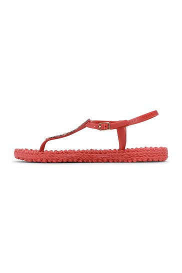 ILSE JACOBSEN Sandalen rot