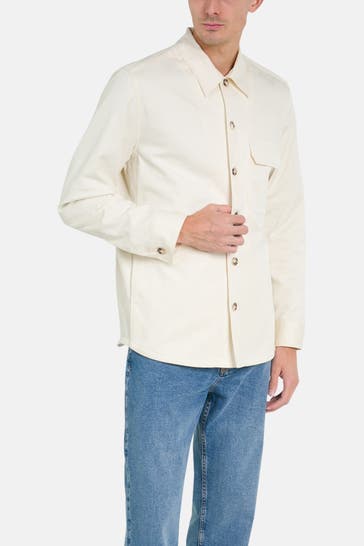 MARC O'POLO Overshirt ecru