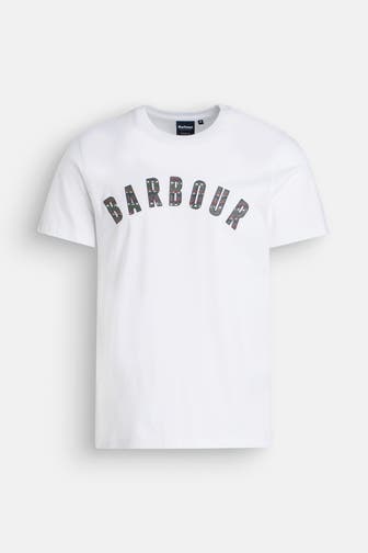 BARBOUR T-Shirt weiß