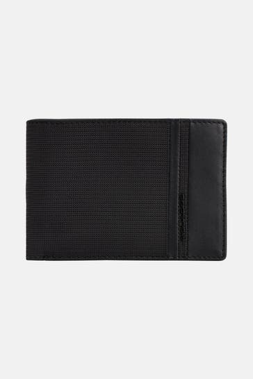 PIQUADRO Geldbörse schwarz