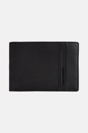 PIQUADRO Geldbörse schwarz