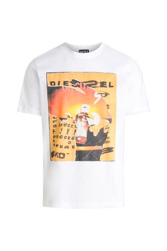 DIESEL T-Shirt 'Just' weiß