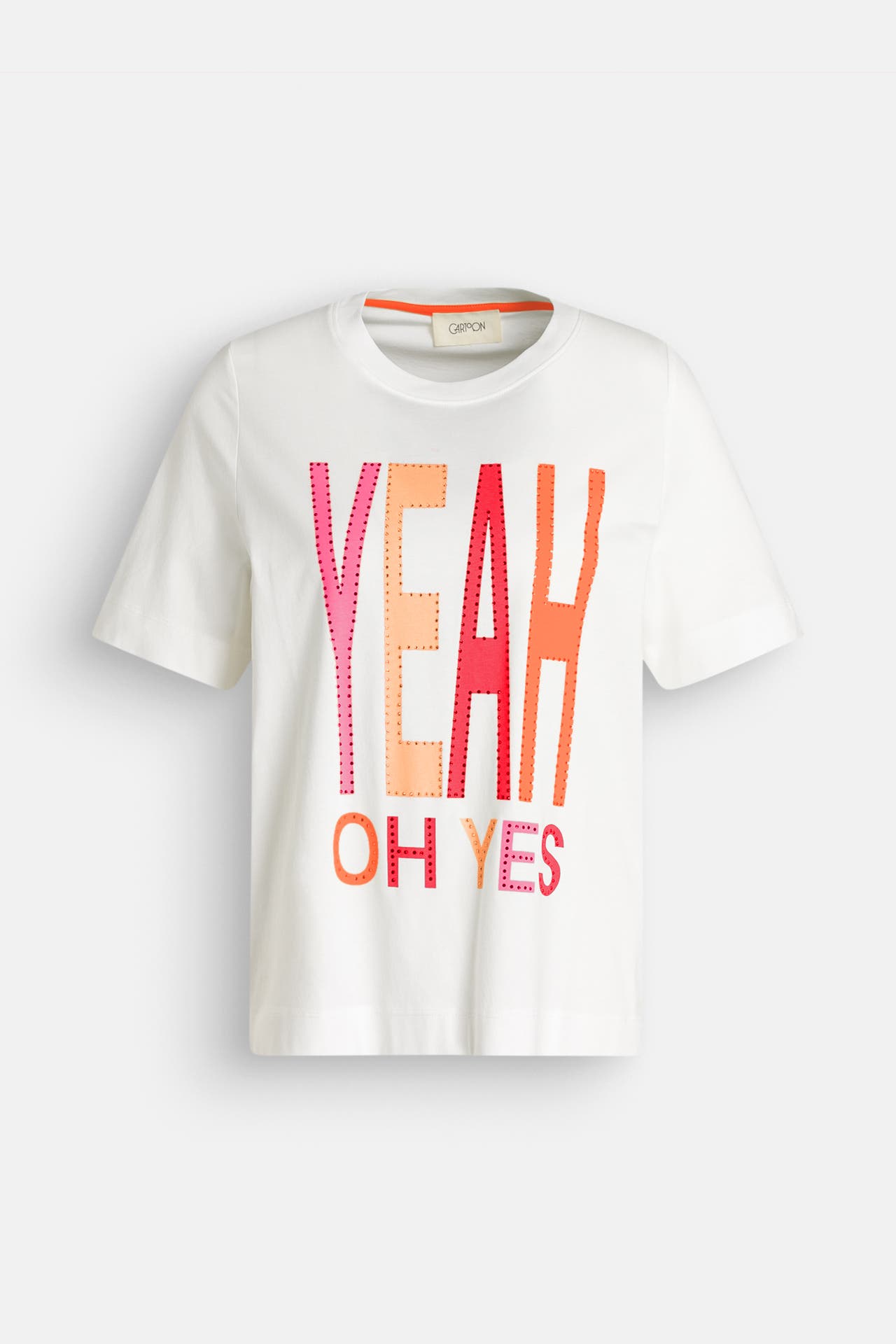 CARTOON T-Shirt weiß, Bild 1