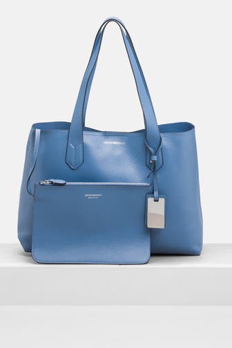 EMPORIO ARMANI Shopper taubenblau