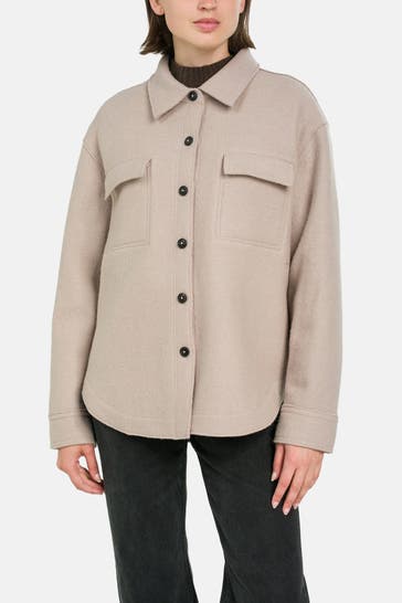 BLONDE NO. 8 Wolljacke 'Donna' beige