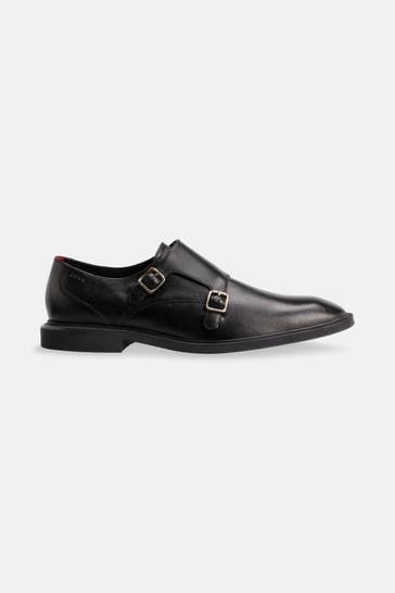 HUGO Business-Schuhe 'Gryff-Monk' schwarz