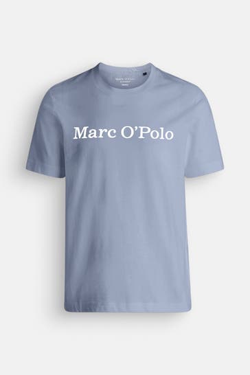 MARC O'POLO T-Shirt taubenblau