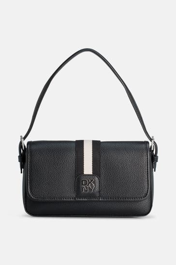 DKNY Schultertasche 'Carol' schwarz