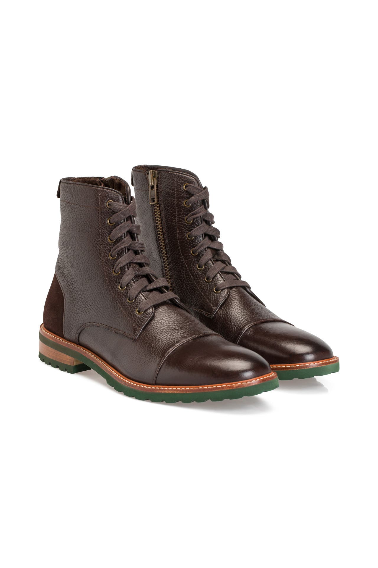 GORDON & BROS Schnürstiefel 'Alessio' dunkelbraun, Bild 1