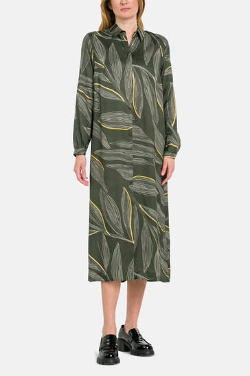 0039 ITALY Blusenkleid 'Dannika Lo' gemustert