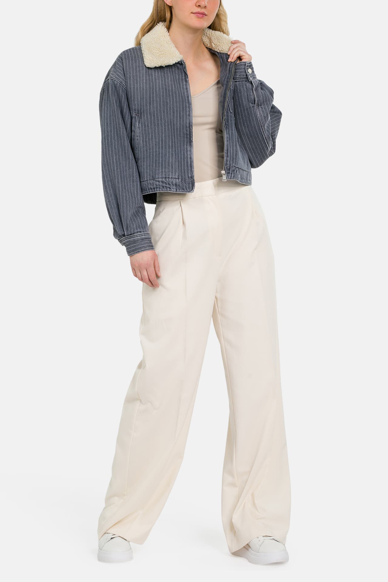 MARC O'POLO DENIM Übergangsjacke blaugrau, Bild 1