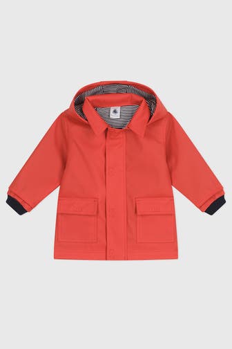 PETIT BATEAU Regenjacke rot