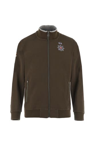LA MARTINA Sweatjacke khaki