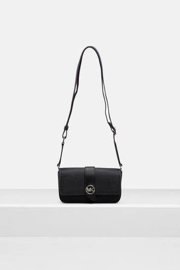 MICHAEL MICHAEL KORS Umhängetasche 'Greenwich' schwarz