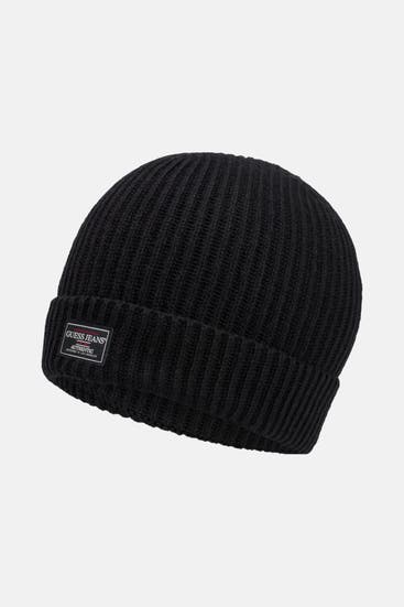 GUESS - Wollmix-Beanie schwarz