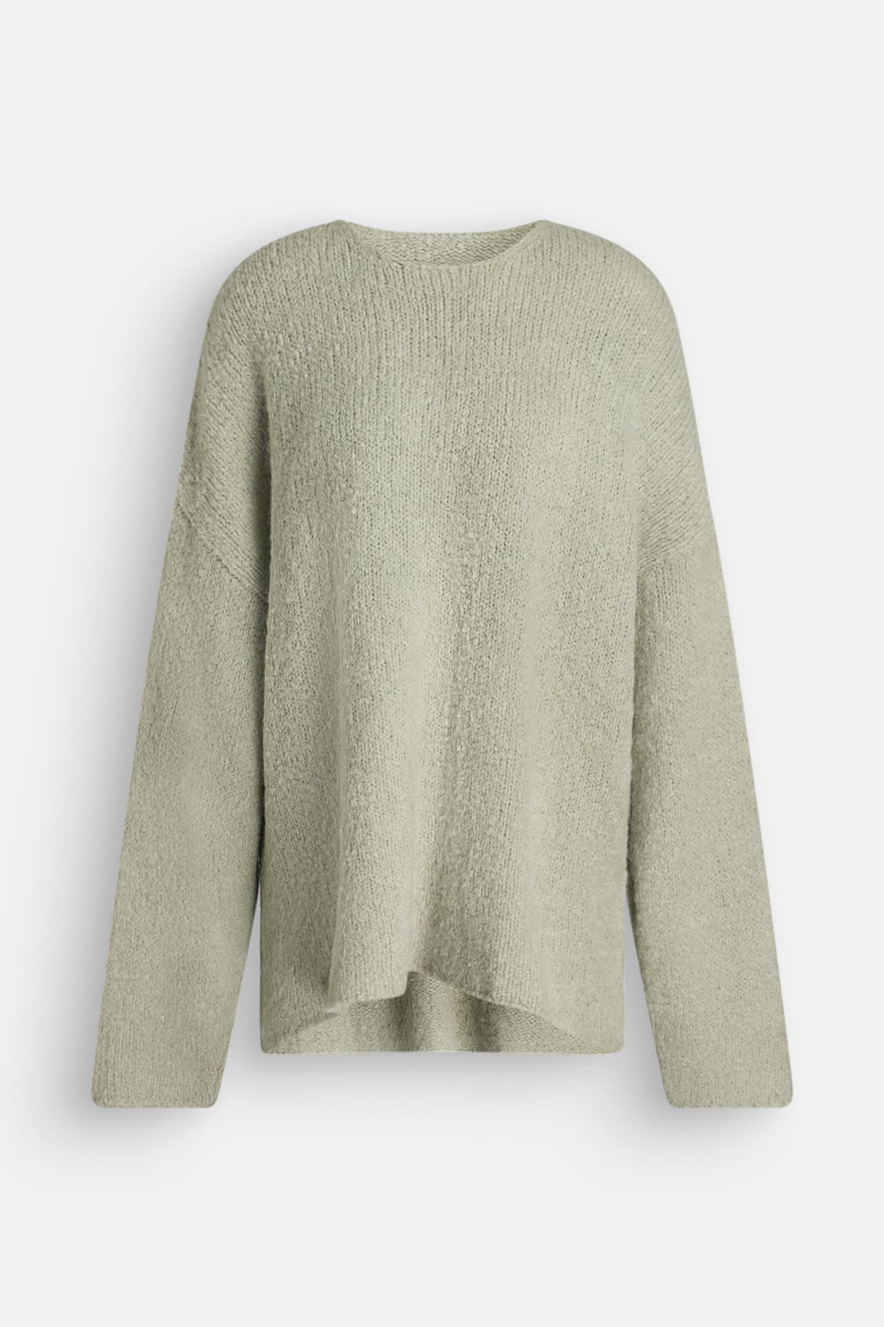 BLACK PALMS Wollmix-Pullover 'Jae' graugrün, Bild 1