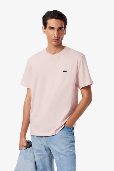 LACOSTE T-Shirt hellrosa