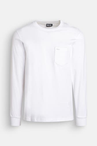 DIESEL Longsleeve weiß