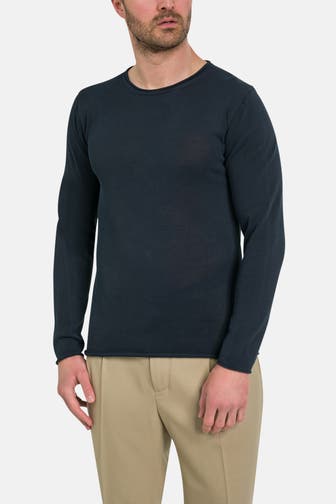 DANIELE FIESOLI Strickpullover nachtblau