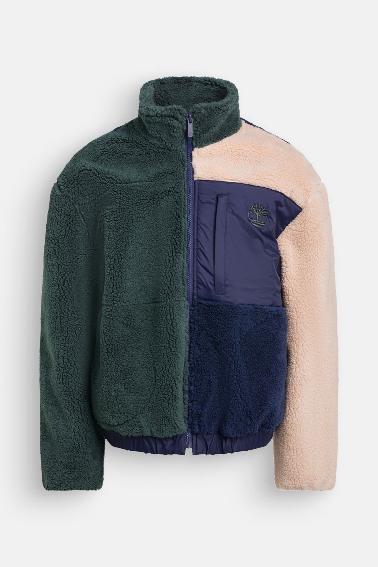 TIMBERLAND Teddyfleece-Jacke mehrfarbig, Bild 1