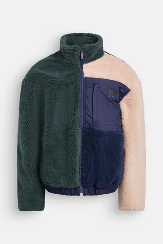 TIMBERLAND Teddyfleece-Jacke mehrfarbig